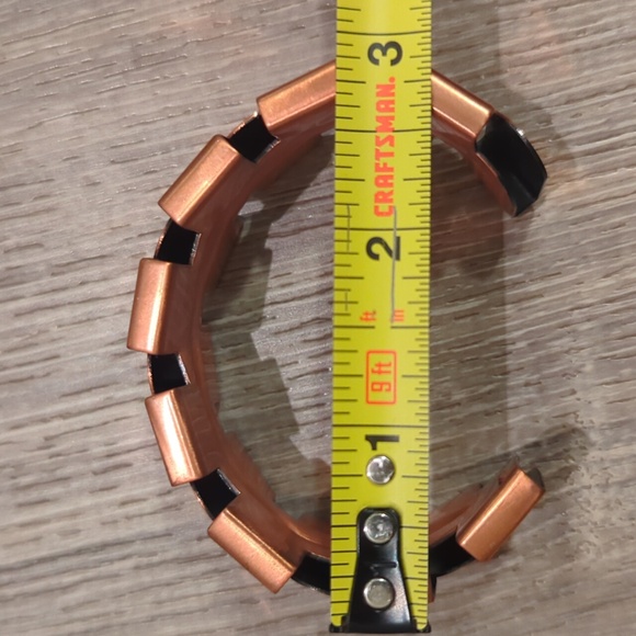 Vintage *Rare* Renoir Entr'acte Design Copper Cuff - Picture 8 of 12